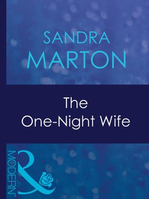 cover image of The One-Night Wife